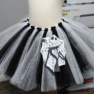 COPY - Inspired by Jack skeleton baby tulle tutu skirt